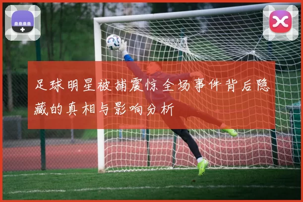 足球明星被捕震惊全场事件背后隐藏的真相与影响分析