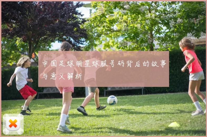 中国足球明星球服号码背后的故事与意义解析